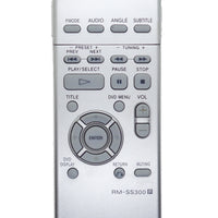 Sony RM-SS300 Pre-Owned Compact AV System Remote Control, Factory Original