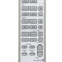 Sony RM-MD333 Pre-Owned Mini Hi-Fi Component System Remote Control, Factory Original