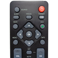 Sylvania NH001UD Pre-Owned Multi Brand TV Television Remote Control, Factory Original