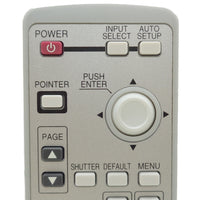 Panasonic N2QAYA000001 Pre-Owned LCD Projector Remote Control, Factory Original