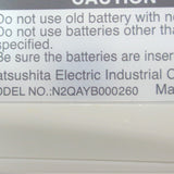 Panasonic N2QAYB000260 Pre-Owned Projector Remote Control, Factory Original