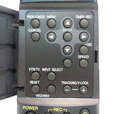 Panasonic VEQ1882 Pre-Owned VCR Remote Control, Factory Original