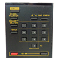 Panasonic VEQ1243 Pre-Owned VCR Remote Control, Factory Original
