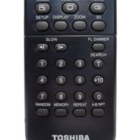 Toshiba SE-R0041 Pre-Owned DVD Player Remote Control, 79078063 Factory Original