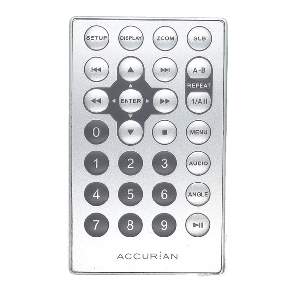 Accurian APD-3955 Pre-Owned Portable DVD Player Remote Control