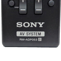 Sony RM-ADP053 Pre-Owned Blu-Ray Home Theater System Remote Control, 1-487-647-11 Factory Original