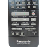 Panasonic VSQS0943 Pre-Owned VCR Remote Control, Factory Original