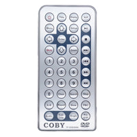 Coby TF-DVD5000 Pre-Owned Factory Original DVD Player Remote Control
