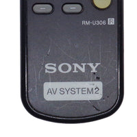 Sony RM-U306 Pre-Owned Stereo receiver Remote Control, 1-477-204-11 Factory Original