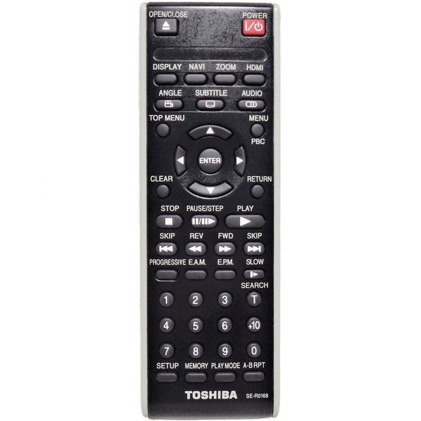 Toshiba SE-R0168 Pre-Owned Factory Original DVD Player Remote Control