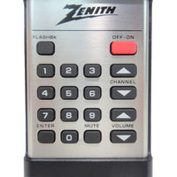 Zenith 124-128-02 Pre-Owned Factory Original TV Remote Control
