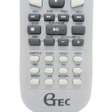 eTEC 67001-25419 Pre-Owned Factory Original DVD Player Remote Control