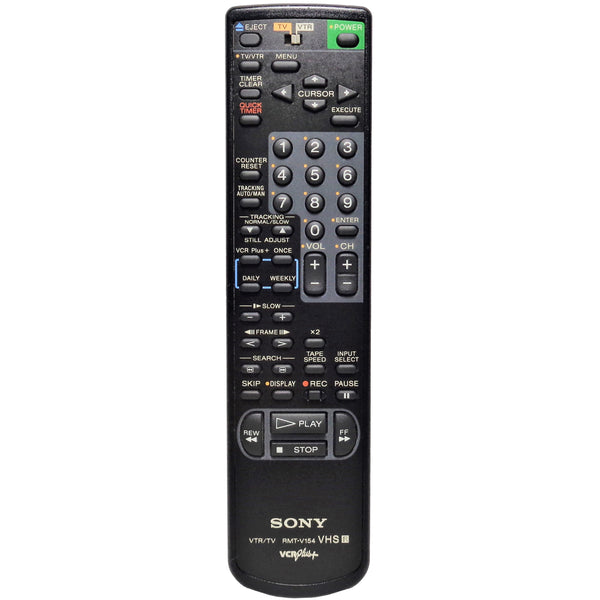 Sony RMT-V154 Pre-Owned Factory Original VCR Remote Control