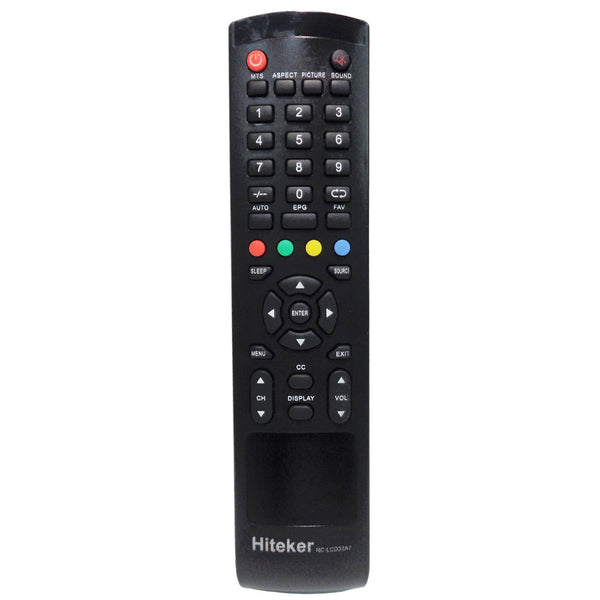 Hiteker RC-LCD32A7 Pre-Owned Factory Original TV Remote Control