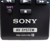 Sony RM-ADU138 Pre-Owned DVD Home Theater System Remote Control, 1-489-973-11 Factory Original