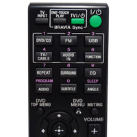 Sony RM-ADU138 Pre-Owned DVD Home Theater System Remote Control, 1-489-973-11 Factory Original