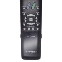 Sharp GA678WJSA Pre-Owned AQUOS TV Television Remote Control, RRMCGA678WJSA Factory Original