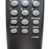 Daewoo R-43A08 Pre-Owned Factory Original Television Remote Control