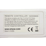 Epson 162636600 Pre-Owned Factory Original Projector Remote Control