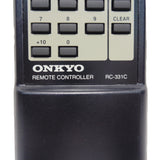Onkyo RC-331C Pre-Owned CD Player Remote Control, 24140331Y Factory Original