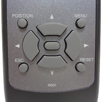 Hitachi R001 Dukane Pre-Owned Projector Remote Control, HL02221 Factory Original