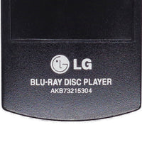 LG AKB73215304 Pre-Owned Network Blu-Ray Player Remote Control, Factory Original