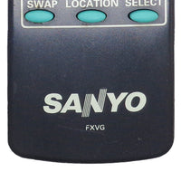Sanyo FXVG Pre-Owned TV Television Remote Control, Factory Original