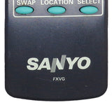 Sanyo FXVG Pre-Owned TV Television Remote Control, Factory Original