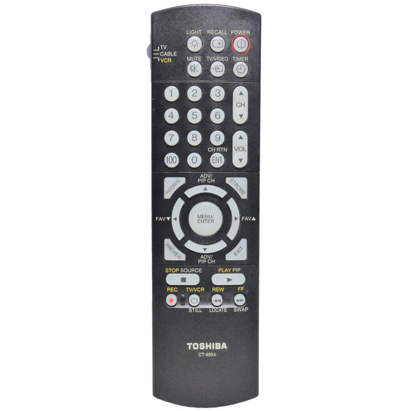 Toshiba CT-9954 Pre-Owned Factory Original TV Remote Control