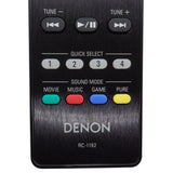 Denon RC-1192 Pre-Owned Integrated Network AV Receiver Remote Control