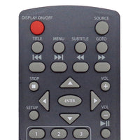 Sylvania SDVD9960-C Pre-Owned Dual Screen Portable DVD Player Remote Control, Factory Original