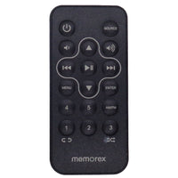 Memorex MA9310 Pre-Owned iPod Dock Speaker System Remote Control, MA9310BK/MS Factory Original