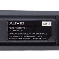 Auvio 40-294 Pre-Owned Factory Original Sound Bar Remote Control