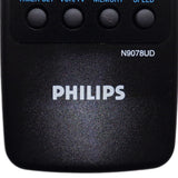 Philips N9078UD Pre-Owned DVD/VCR Combo Remote Control, 483521837331 Factory Original