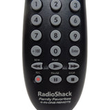 Radio Shack 15-2142 Pre-Owned 4 Device Family Favorites Universal Remote Control