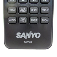Sanyo NC087 Pre-Owned Factory Original DVD Player Remote Control