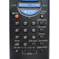 Sharp RRMCG0120AJSA Pre-Owned Factory Original VCR Remote Control
