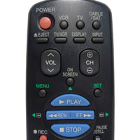 Sharp RRMCG0120AJSA Pre-Owned Factory Original VCR Remote Control