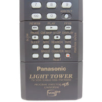 Panasonic LSSQ0240 Pre-Owned TV/VCR Combo Remote Control, Factory Original