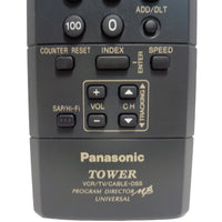 Panasonic VSQS1576 Pre-Owned VCR Remote Control, Factory Original