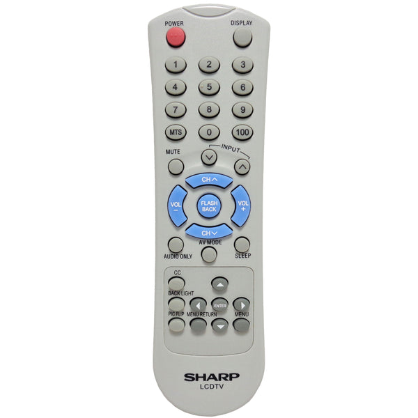 Sharp RRMCGA457WJSA Pre-Owned Factory Original TV Remote Control