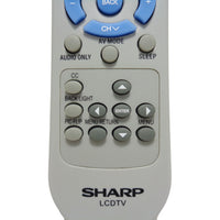 Sharp RRMCGA457WJSA Pre-Owned Factory Original TV Remote Control