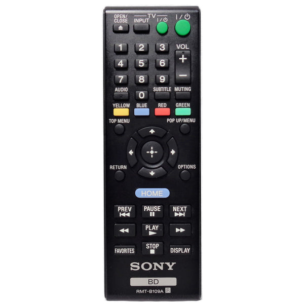 Sony RMT-B109A Pre-Owned Original Blu-Ray Player Remote Control