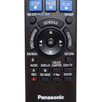 Panasonic N2QAYB000197 Pre-Owned Original DVD Recorder Remote Control
