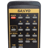 Sanyo 126MT0066 Pre-Owned Factory Original TV Remote Control
