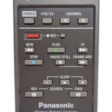 Panasonic VSQ0252 Pre-Owned VCR Remote Control, Factory Original