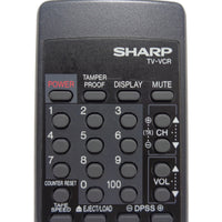 Sharp G1242PESA Pre-Owned Factory Original TV/VCR Combo Remote Control