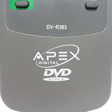 Apex Digital DV-R383 Pre-Owned Original DVD Player Remote Control