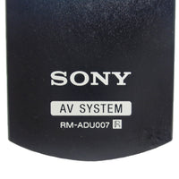 Sony RM-ADU007 Pre-Owned DVD Home Theater System Remote Control