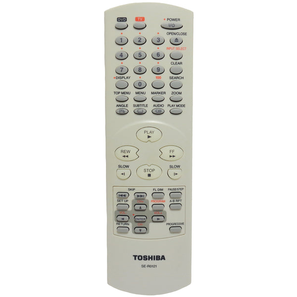 Toshiba SE-R0121 Pre-Owned DVD Player Remote Control